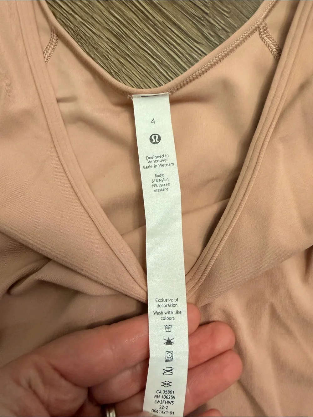 Lululemon Align Long Sleeve Shirt size 4 like new
